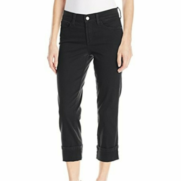 nydj dayla wide cuff capri